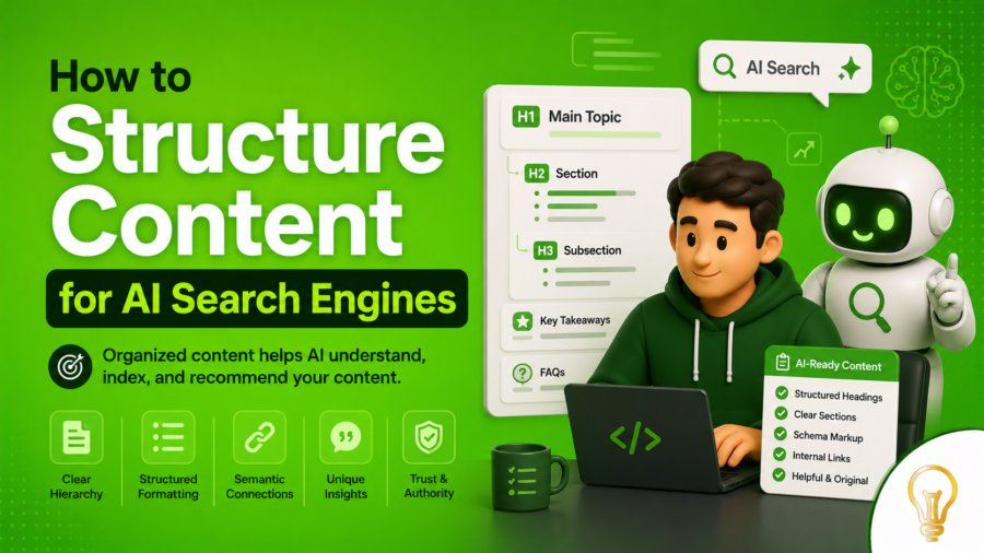 How to Structure Content for AI Search Engines