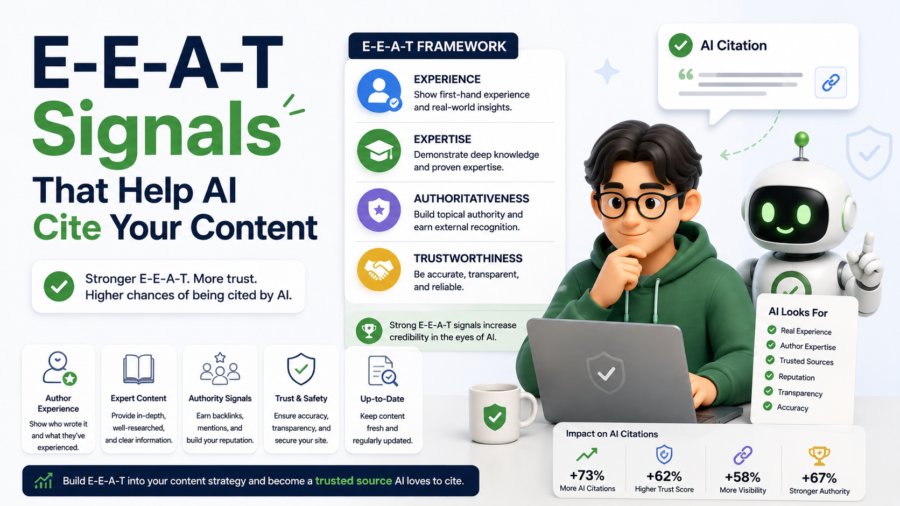 E-E-A-T Signals That Help AI Cite Your Content