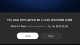 ZCode Weekend Builder GIFF: Claim Free GLM 5.3 Flash Credits Every Weekend